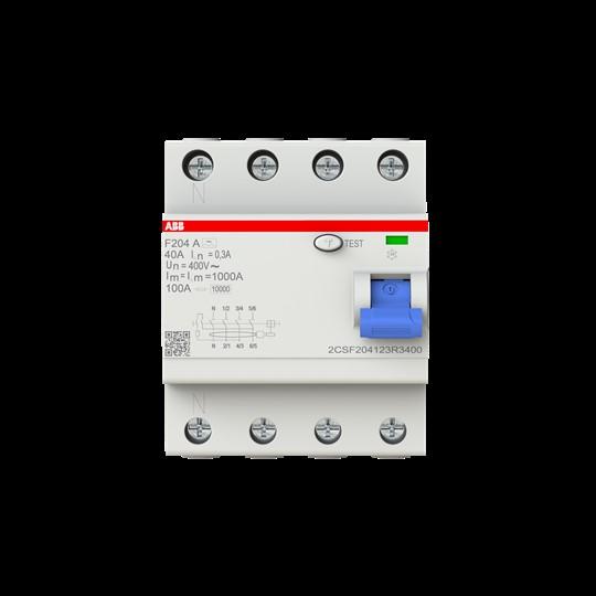 Produktbild ABB STOTZ-KONTAKT FI-Schutzschalter F204A-40/0,3L