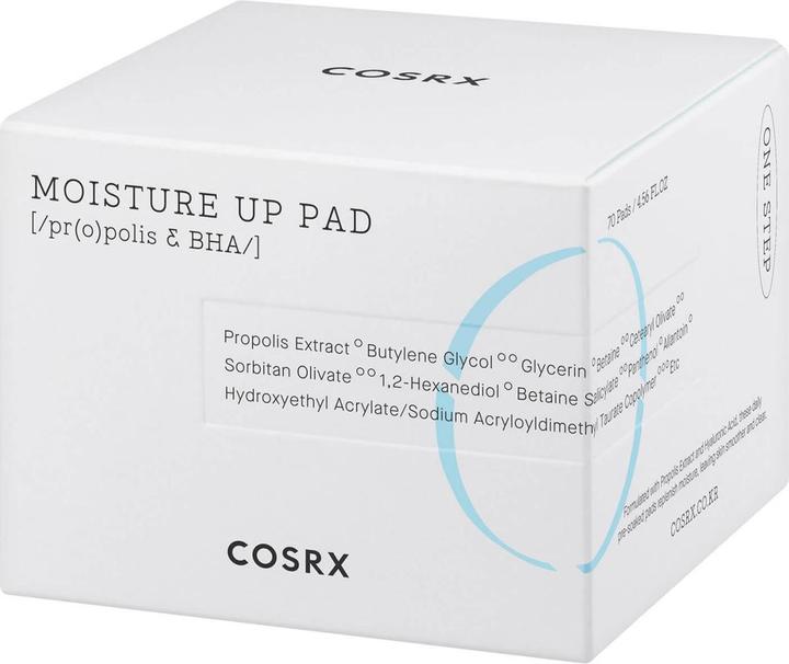 Image du produit Cosrx One Step Moisture Up Pad - 1Pack (Lingettes nettoyantes pour le visage)