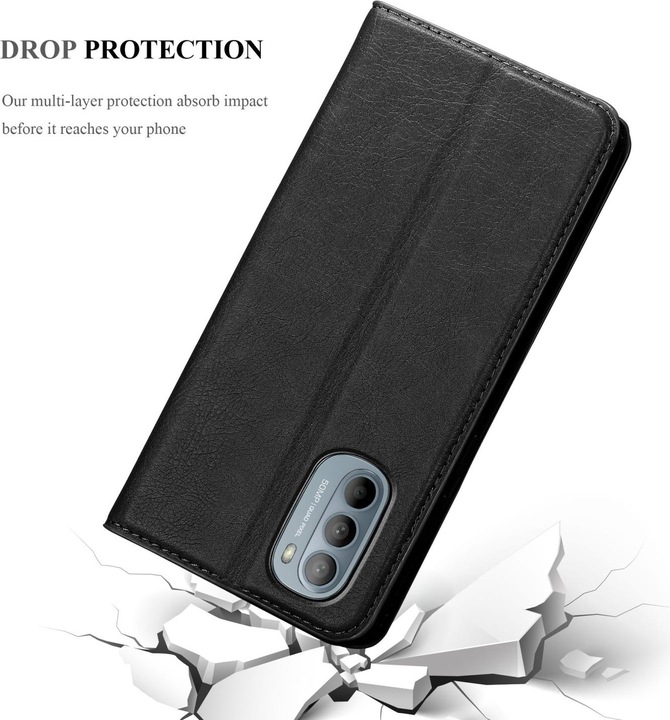 Produktbild Cadorabo Book Invis. Magnet Hülle (Motorola Moto G31, Motorola Moto G41)