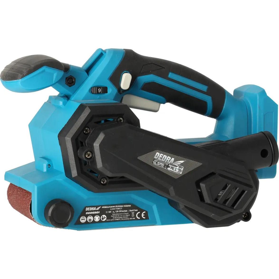 Thumbnail - Dedra, Schleifmaschine + Poliermaschine, Schleifmaschine DED6901 (Bandschleifer)