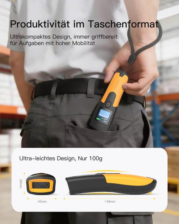 Produktbild Inateck N6015 (1D-Barcodes, 2D-Barcodes)