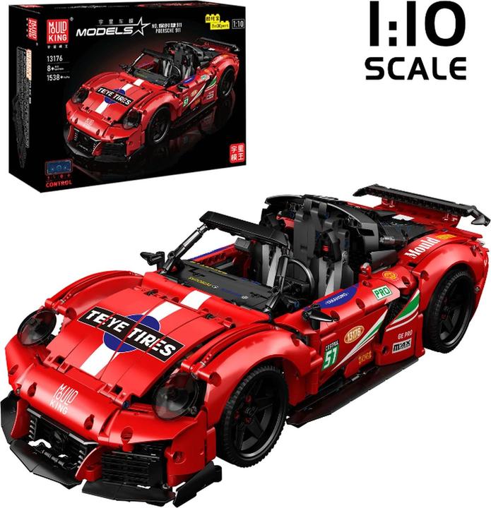 Actual product image Mould King Porsche 911