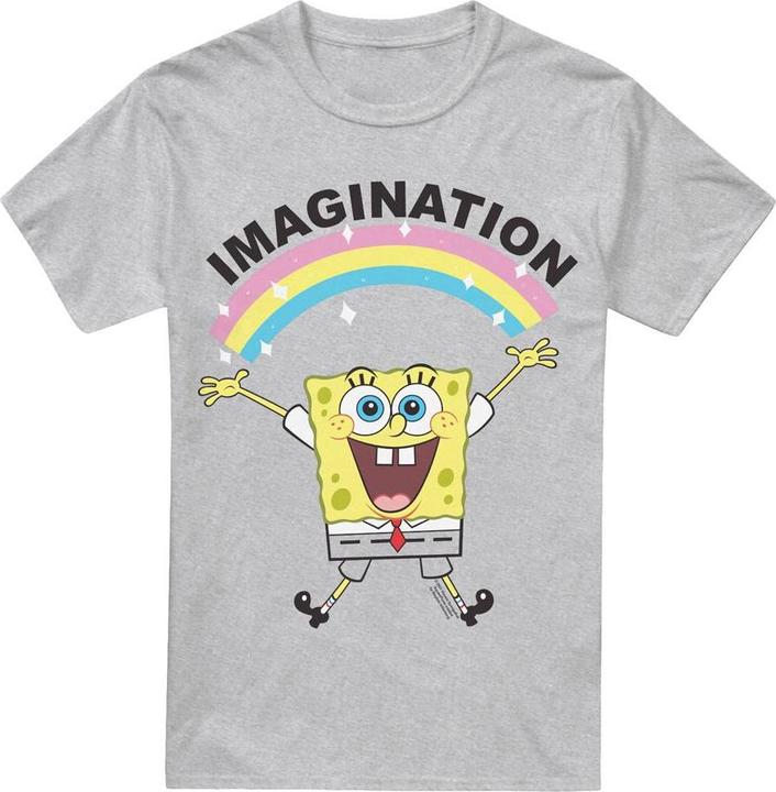 Immagine prodotto Spongebob Squarepants Simple Imagination Maglietta Uomo (5XL)