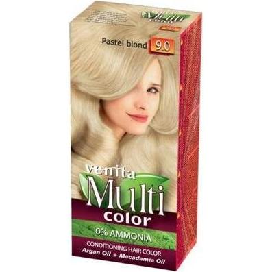 Venita , Tinta Per Capelli, Tintura Per Capelli Multicolore 9.0 Pastelond 100Ml (Biondo Pastello)