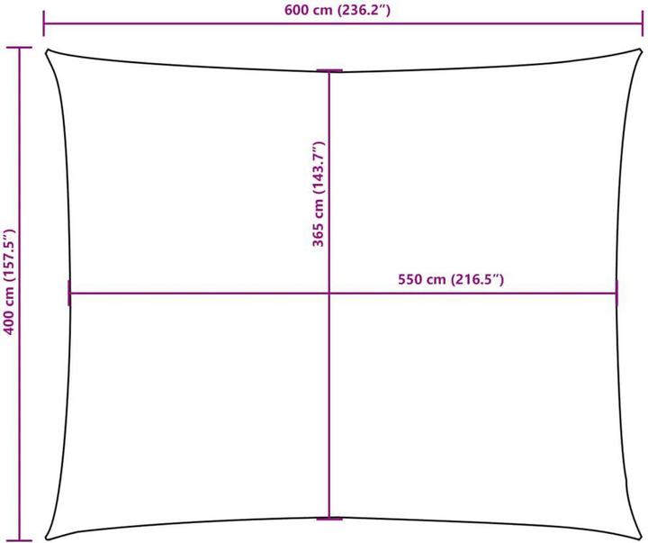Produktbild vidaXL Nezhatok (400 x 600 cm)