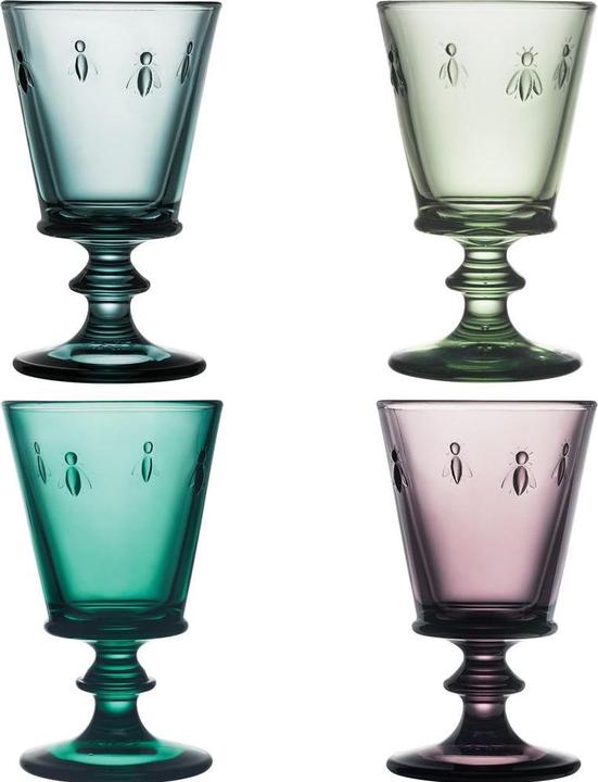 Produktbild La Rochère Abeille 4trinkgläser Farb.24cl (24 cl, 4 Gläser, Weissweingläser)