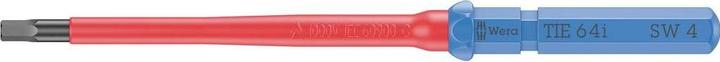 Productafbeelding Wera Kraftform Kompakt VDE 64 i 4,0 x 157 mm TIE SB Elektricien zeskant stekker W (Inbus)