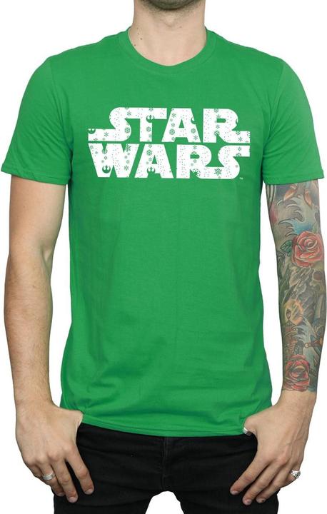 Image du produit Star Wars - T-shirt CHRISTMAS LOGO - Homme (S)