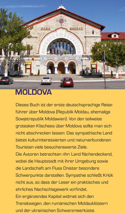 Produktbild Moldova (Deutsch, Frieder Monzer, 2020)