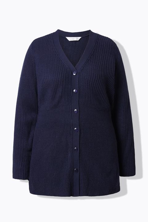 Produktbild Miamoda Strickjacke, A-Linie, Schösschen, Langarm (60)