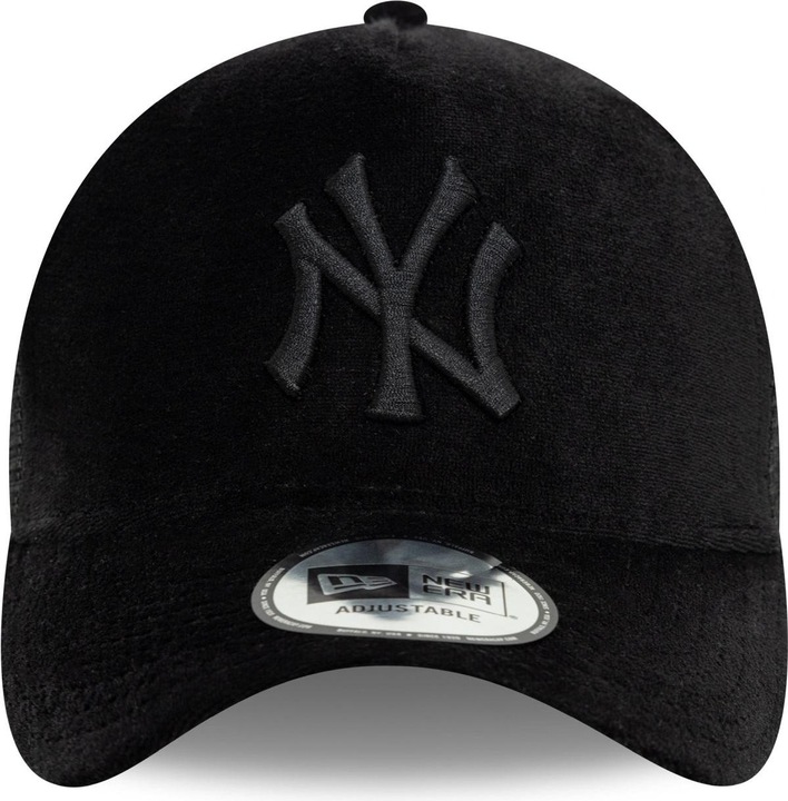 Produktbild New Era Trucker Damen Cap - Velour New York Yankees Schwarz