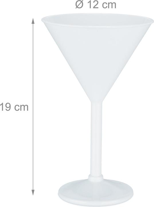 Immagine prodotto Relaxdays 6x bicchiere da martini