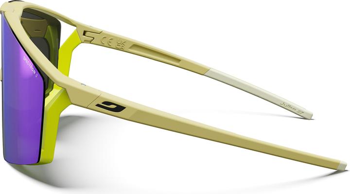 Produktbild Julbo Edge Helles Kastanienbraun Matt Neongelb Spectron 3 (Helles Kastanienbraun Matt Neongelb, Spectron 3 Lila)