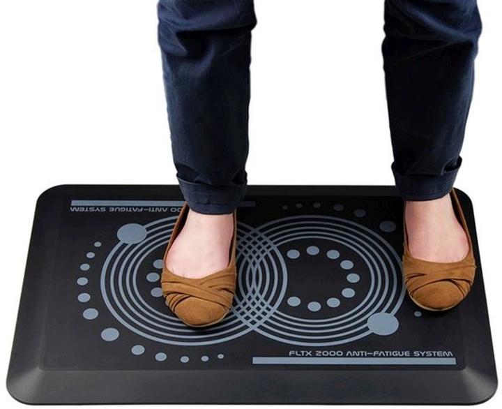 Afs-Tex Tapis anti-fatigue 2000 50x80cm noir polyuréthane (50 x 80 cm)