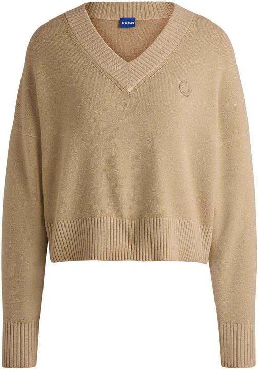 Produktbild HUGO Sester B kurz geschnitten Pullover Top leger (XL)