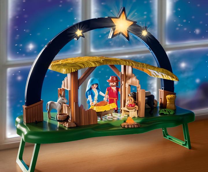 Image du produit Playmobil Crèche de Noël en arche légère (9494)