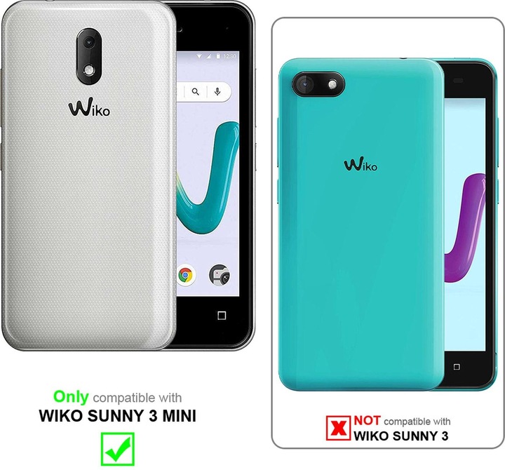 Actual product image Cadorabo Display protection glass (1 Piece, Wiko Sunny 3 Mini)