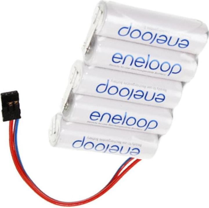 Produktbild Panasonic Akkupack mit Graupner Stecker (6 V, 1900 mAh)