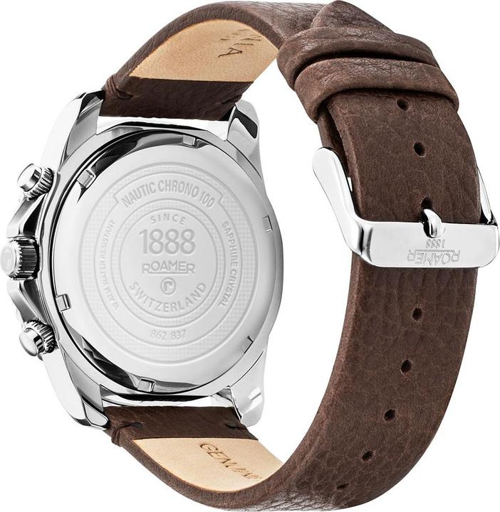 Image du produit Roamer Nautic Chrono 100 - 862837-41-45-02 (Chronographe, Swiss Made, 43 mm)