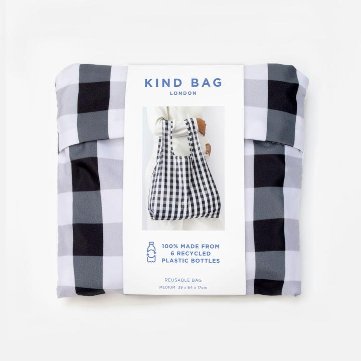 Actual product image Kind Bag Gingham