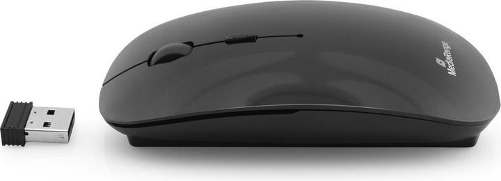 Actual product image MediaRange OPTISCHE MAUS KABELLOS MROS215 silent Klick schwarz (Wireless)