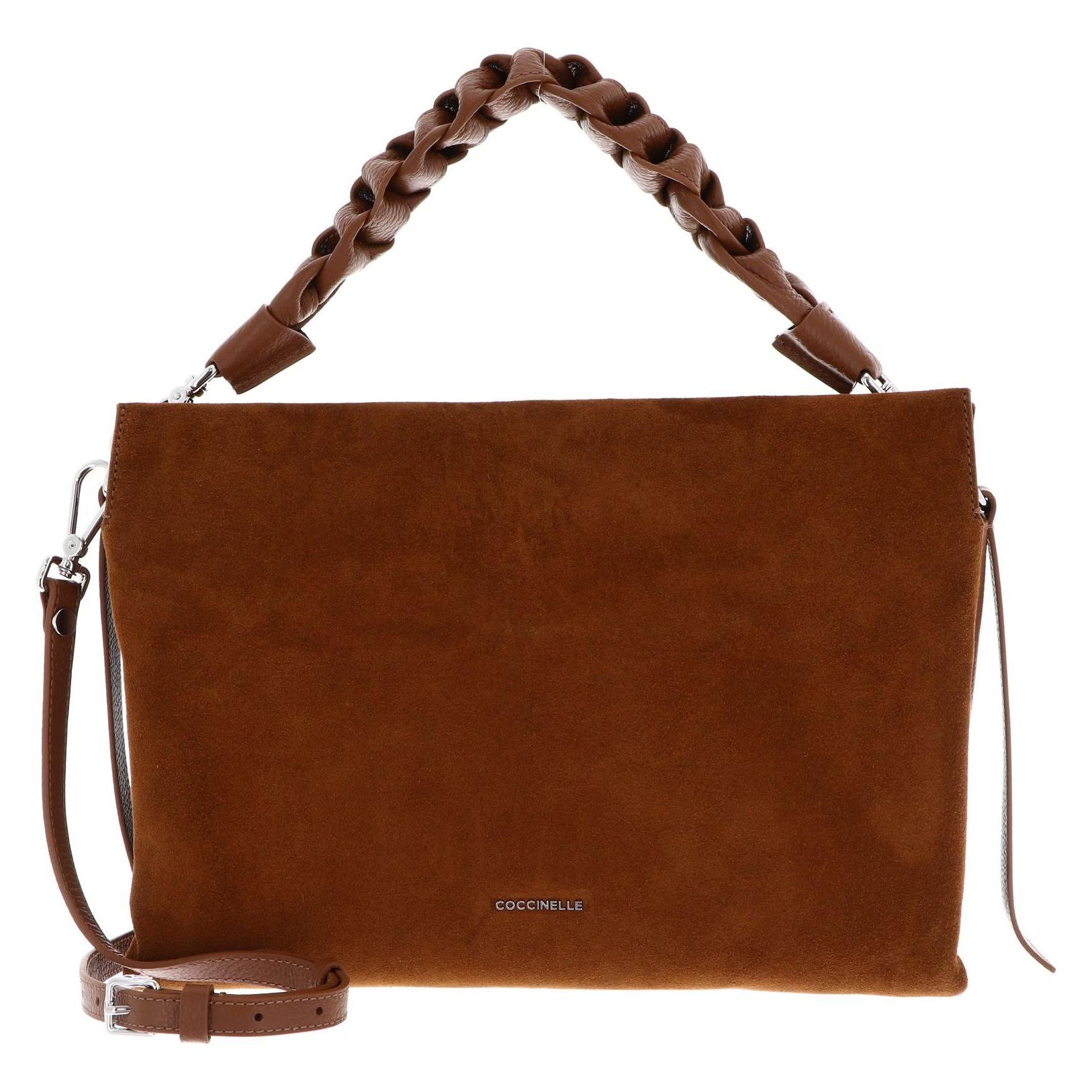 Coccinelle, Damen, Handtasche, Boheme Handbag Suede, Braun