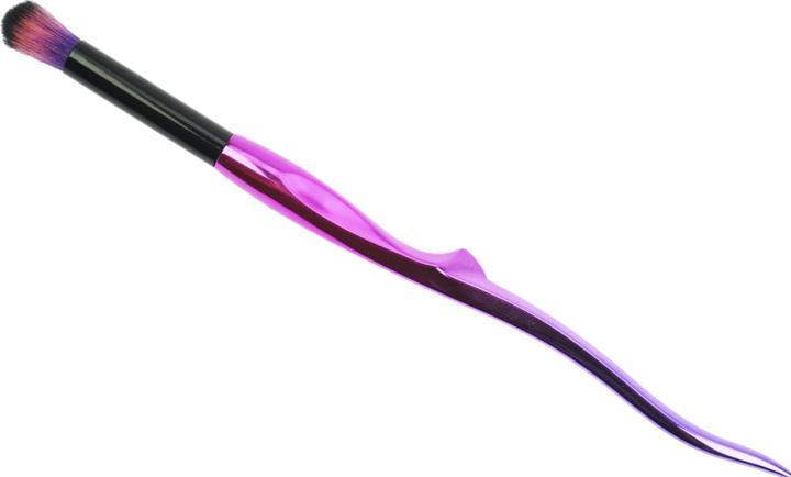 Produktbild Lidschattenpinsel "Pink/ Schwarz", feines Synthetik- Haar (Concealer)
