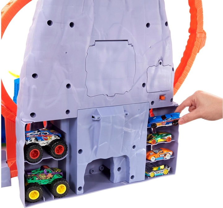 Produktbild Hot Wheels Monster Trucks Vulkan Arena Spielset