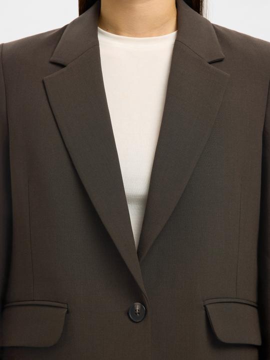 Produktbild Selected Slfrita Ls Relaxed Blazer Mel Noos (44)