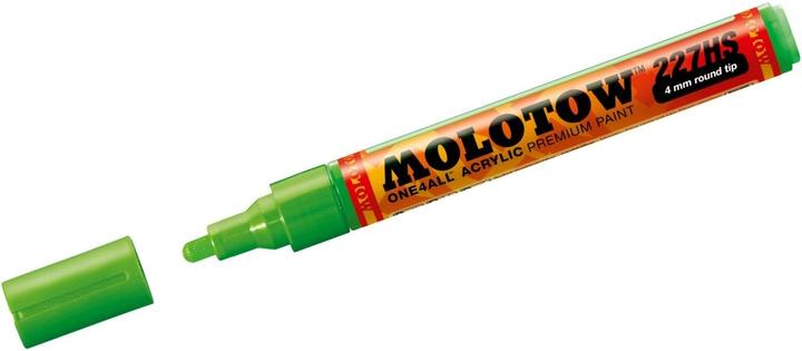 Produktbild Molotow Filzstift One4all 227HS neon green fluor (neon green fluorecent, 4 mm, 1 x)