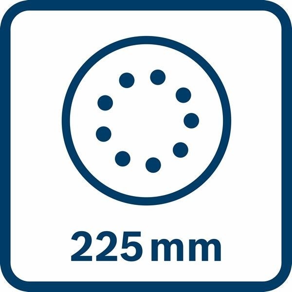 Produktbild Bosch Professional Trockenbauschleifer GTR 55-225 Professional (Exzenterschleifer, 550 W)