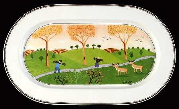 Actual product image Villeroy & Boch Plate oval Design Naif