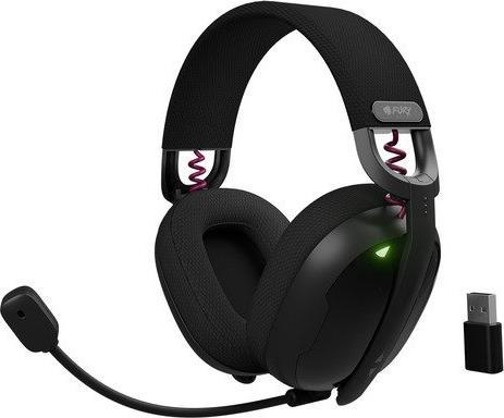 Fury Wireless headphones Genesis Fukya F6 Gaming Headset with Microphone, Black | (Kabellos)