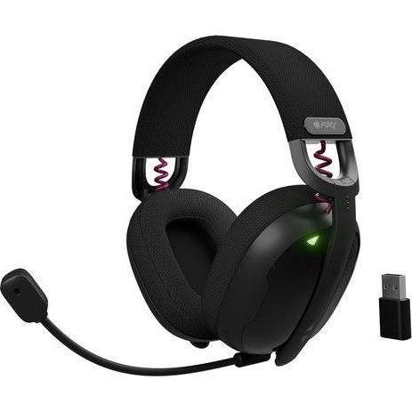 Fury Wireless headphones Genesis Fukya F6 Gaming Headset with Microphone, Black (Senza fili), Cuffie da gaming, Nero