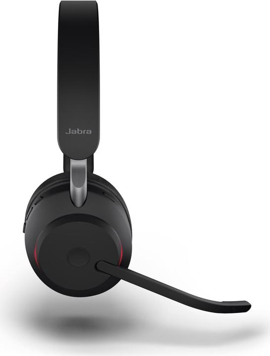 Actual product image Jabra Headset Evolve2 65 Duo UC Black, USB-A, charging cradle (Wireless, USB-A)