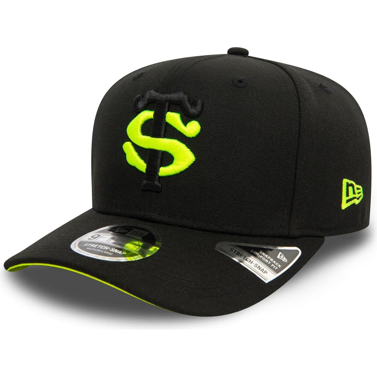New Era, Herren, Cap, 9Fifty Stretch Snapback Cap - Stade Toulousain Rugby, Schwarz, (M)