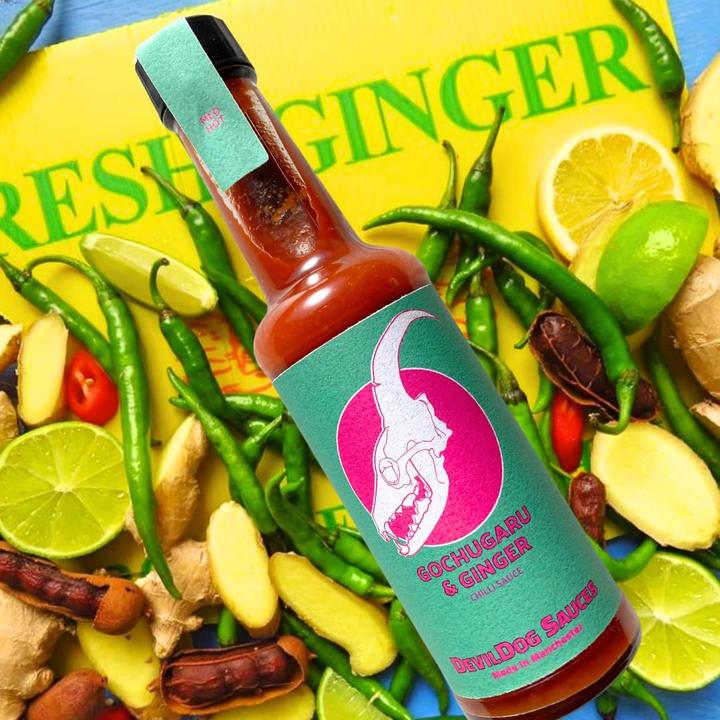 Actual product image DevilDog Sauces Gochugaru & Ginger (150 ml) - Scharfe Sauce