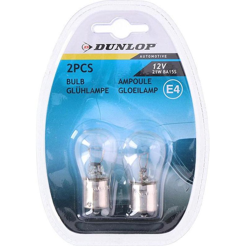 Dunlop, Illuminazione auto, Luce per auto 12V 21W BA15S E4