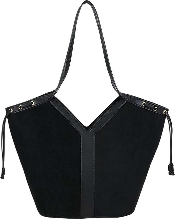 Actual product image Gallantry Moderne Damen Tote Bag Wildlederoptik