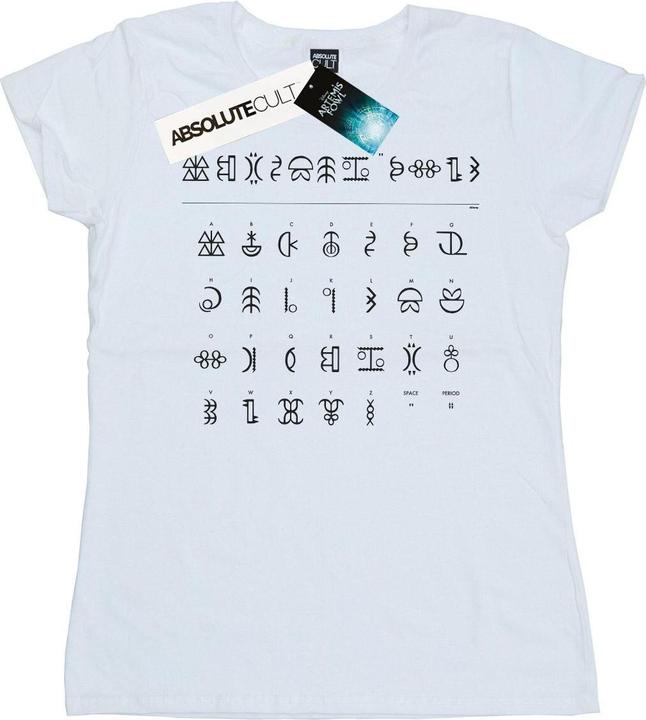 Produktbild Disney Artemis Fowl Gnommish Alphabet TShirt (S)