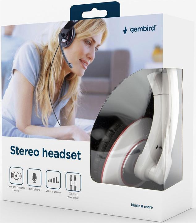 Actual product image Gembird MHS-001-GW Headset (Cable)
