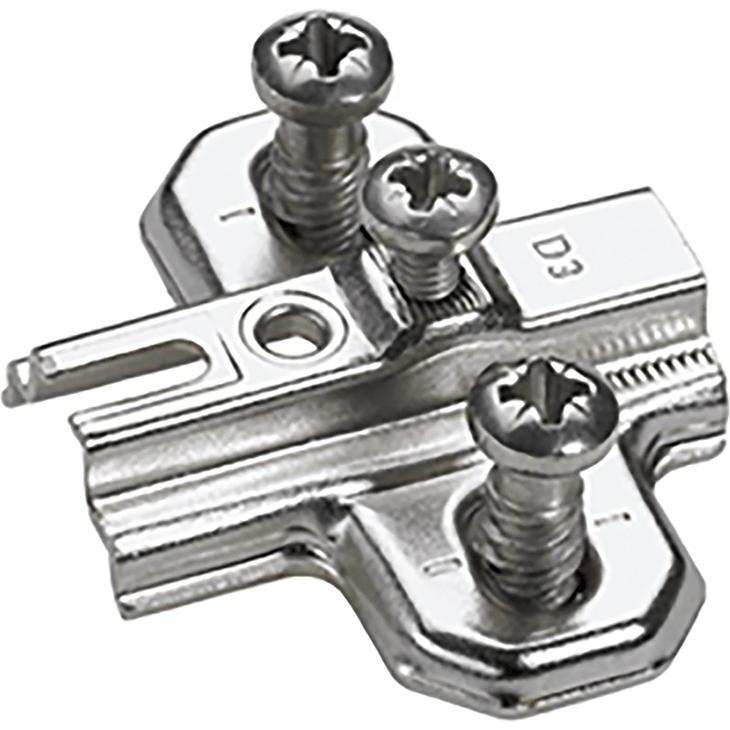 Hettich, Baubeschläge + Holzverbinder, Kreuzmontageplatte System 2006 (Nagelplatte, 1 Stk.)