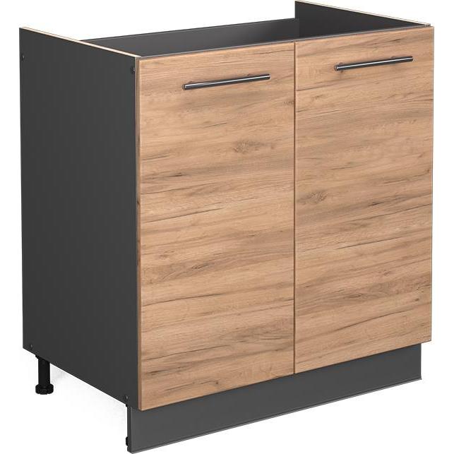 Vicco, Regal, Spülenunterschrank Fame-Line (80 x 82 x 52 cm)