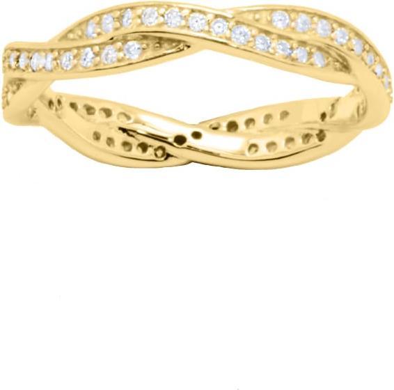 Produktbild Candy Ring Nova, 925 Sterling Silber, vergoldete (50, 925 Silber)