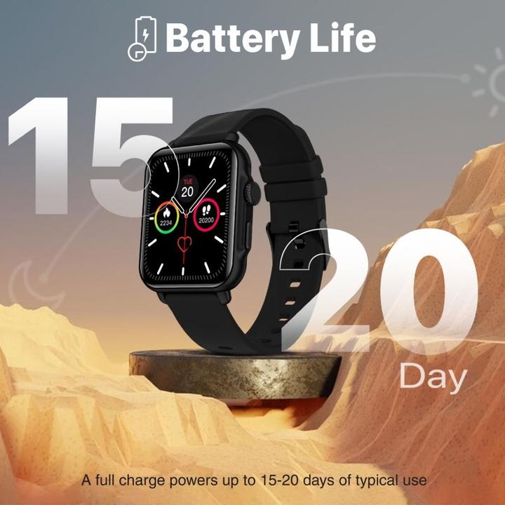 Actual product image ProMate ProWatch-B18 Black SmartWatch