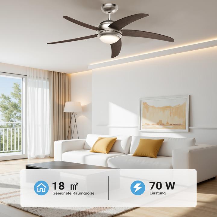 Image du produit Wiltec Ventilateur de plafond (55 dB)