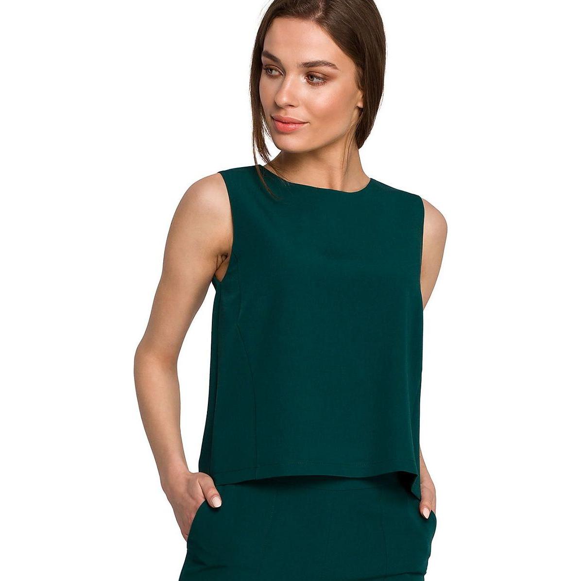 Stylove, Damen, Bluse, Bluse, Grün, (XL)