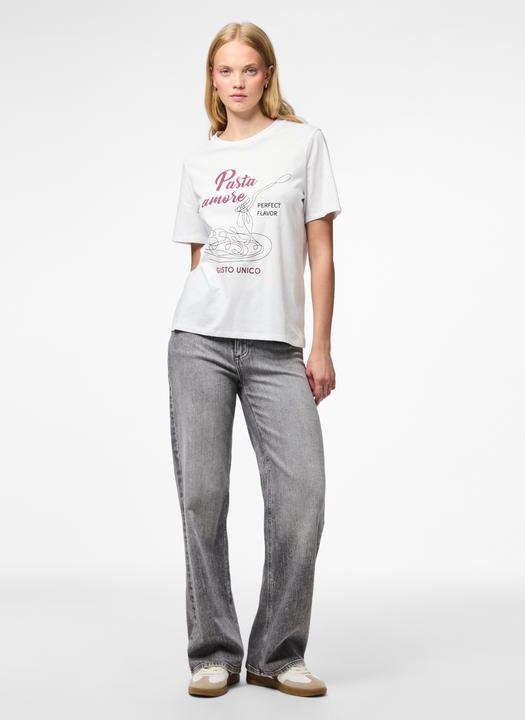Actual product image Pieces PCJILLIANE BEDRUCKTES T-Shirt (S)