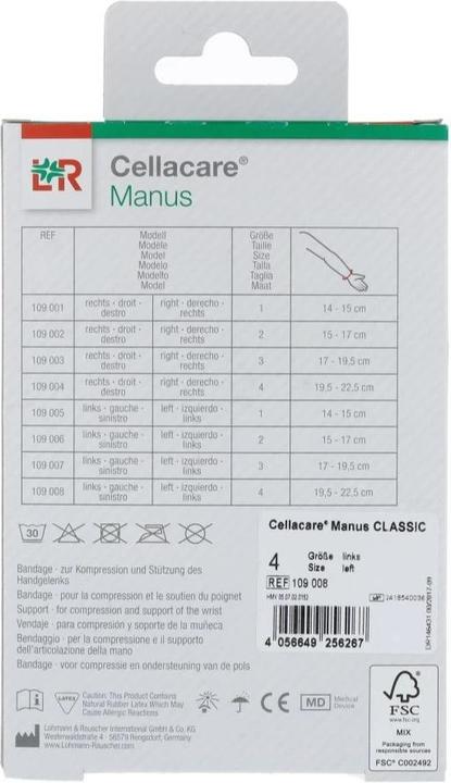 Produktbild Cellacare Manus Classic links (4)