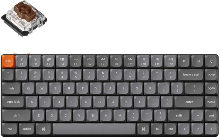 Produktbild Keychron K3 Max (US, Kabellos, Kabelgebunden)